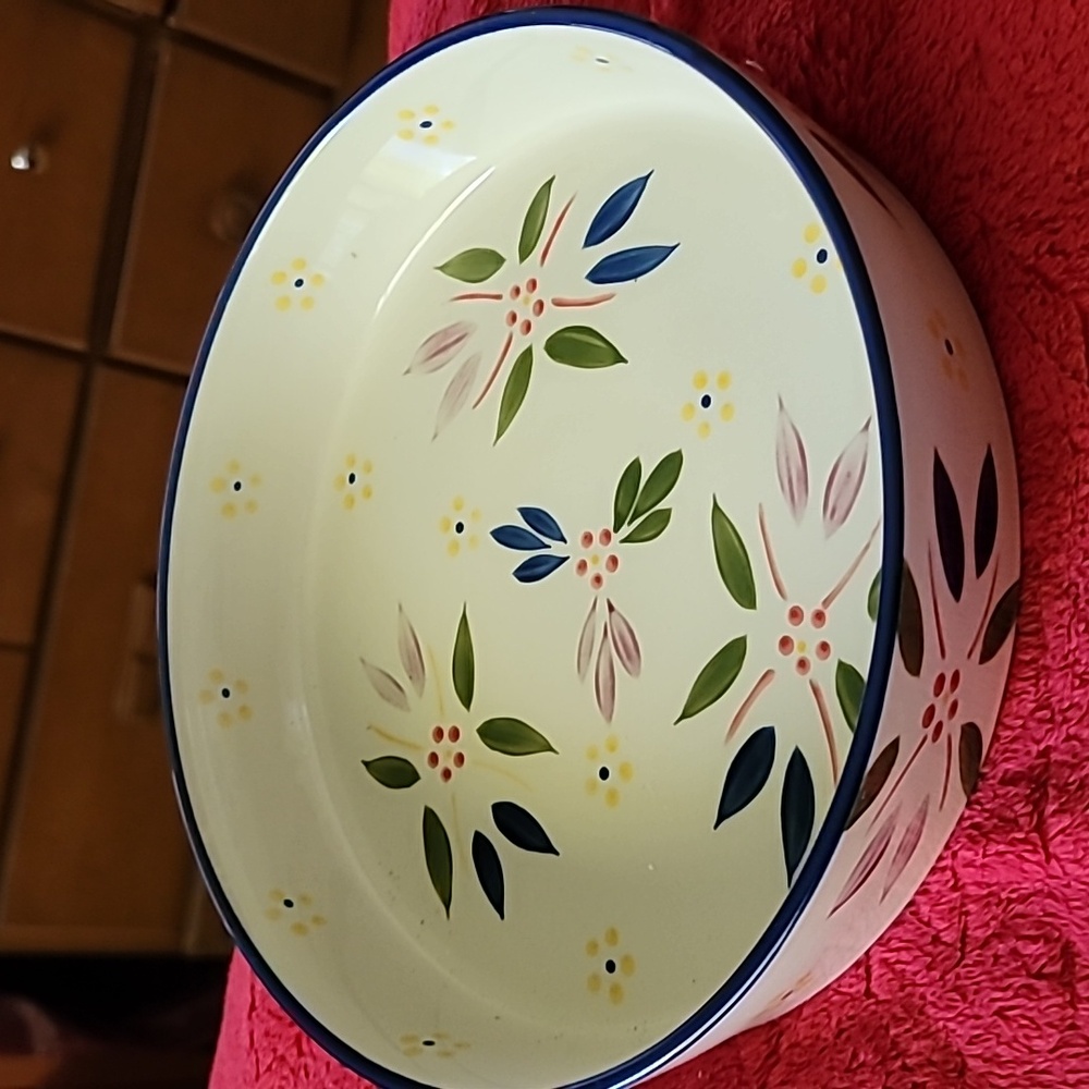 Baking Dish, Fireworks Pattetn, Temptations By Tara